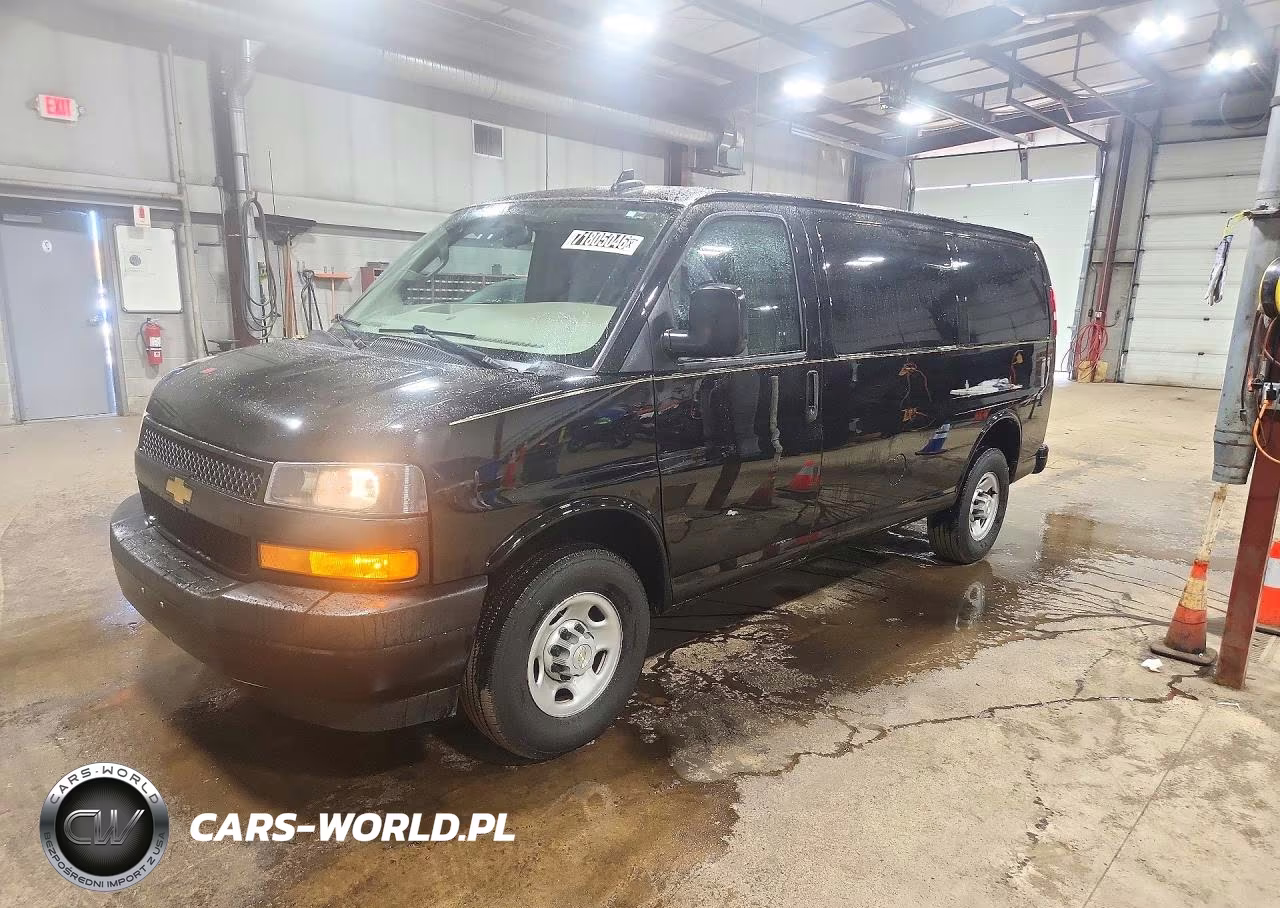 2023 Chevrolet Express G2500 Delivery Van VIN:1GCWGAFP6P1100348 - 1