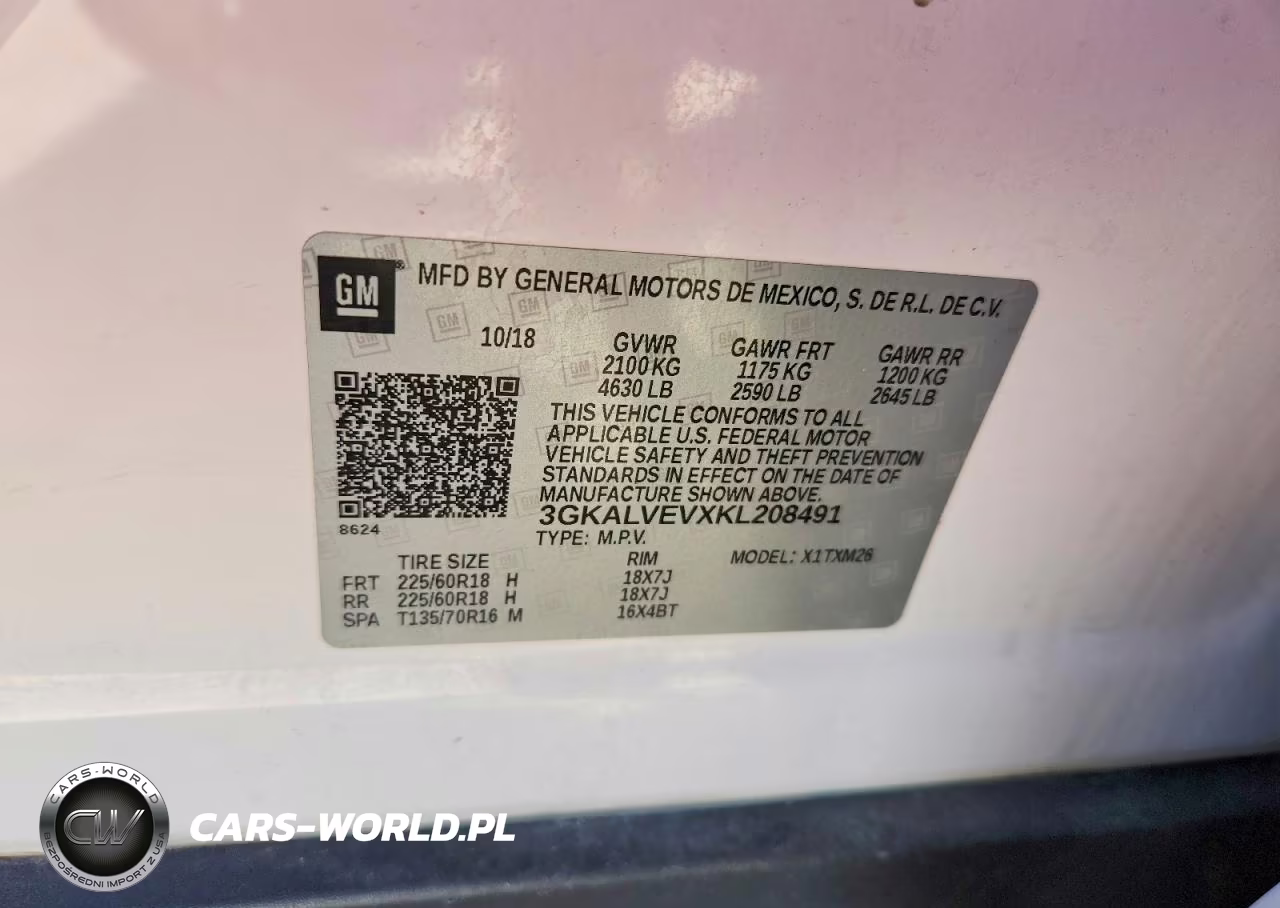 2019 GMC Terrain Slt VIN:3GKALVEVXKL208491 - 12