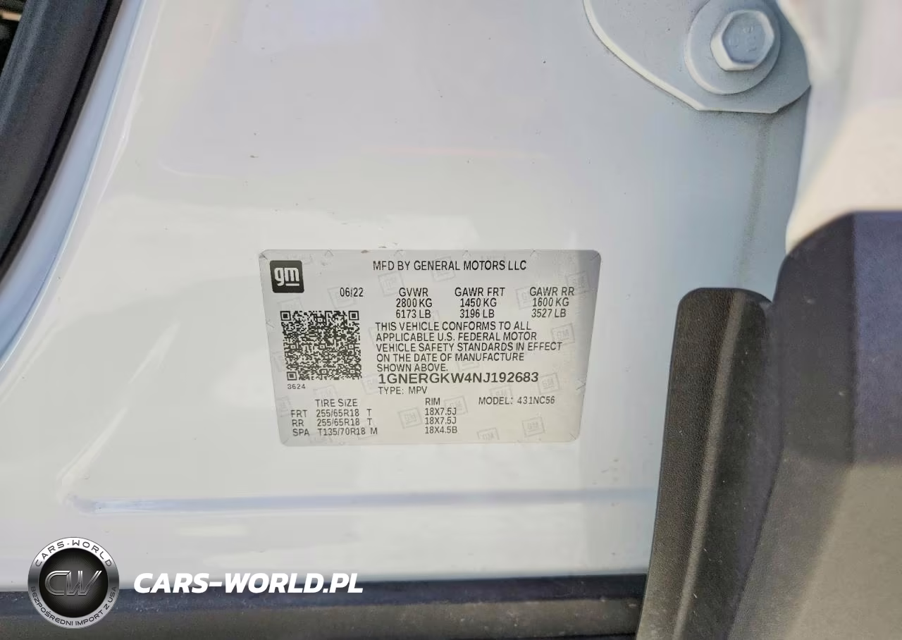 2022 Chevrolet Traverse Lt VIN:1GNERGKW4NJ192683 - 14