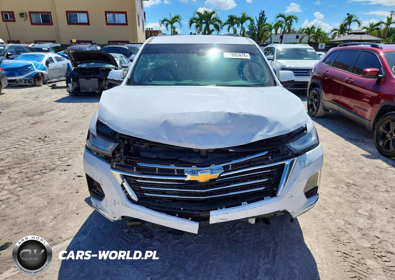 2022 Chevrolet Traverse Lt VIN:1GNERGKW4NJ192683 - 5