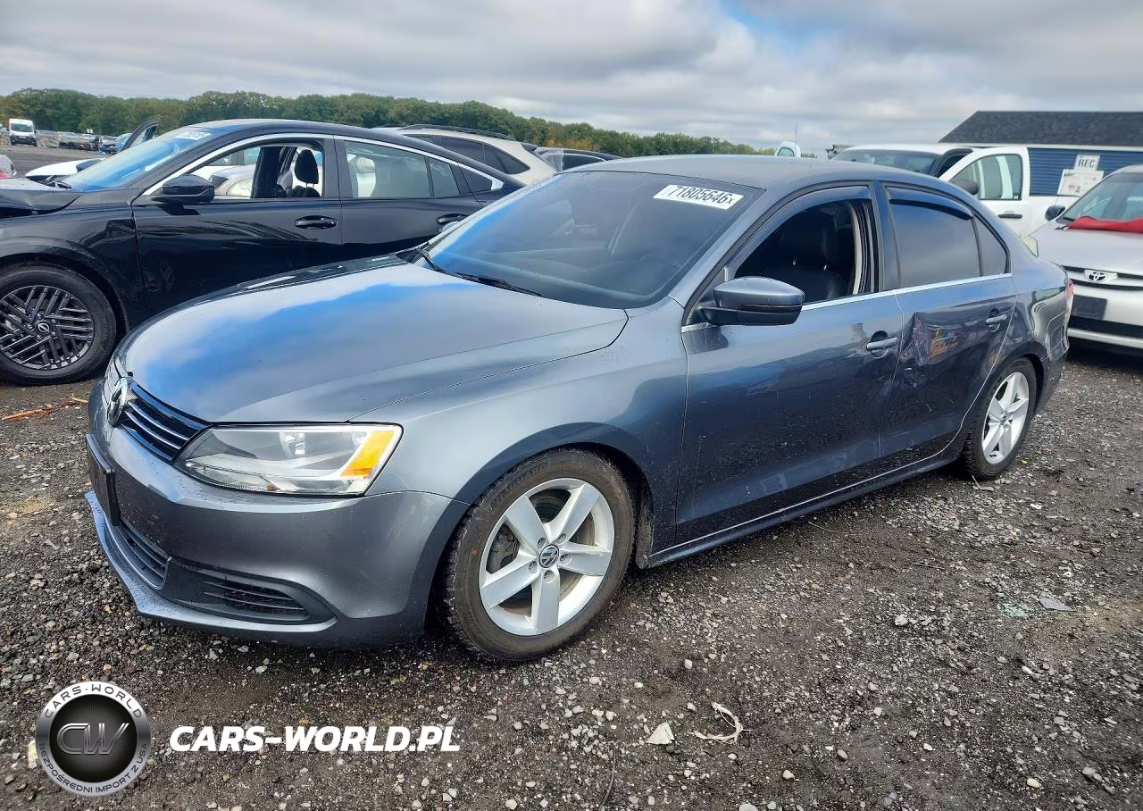 2014 Volkswagen Jetta Tdi VIN:3VW3L7AJ3EM328356 - 1