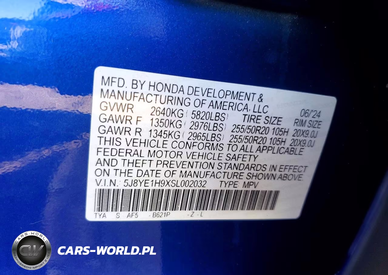 2025 Acura Mdx A-Spec Advance VIN:5J8YE1H9XSL002032 - 13