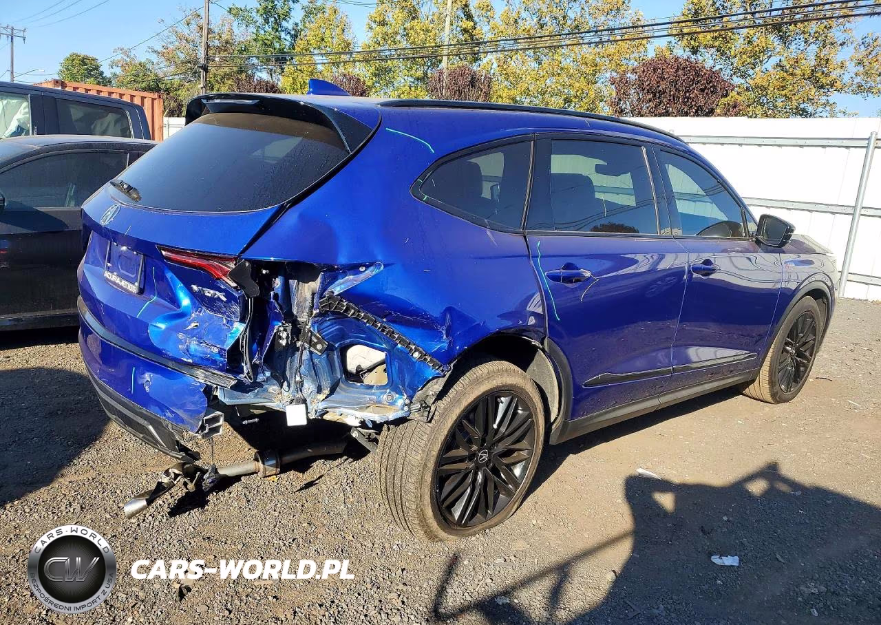 2025 Acura Mdx A-Spec Advance VIN:5J8YE1H9XSL002032 - 3