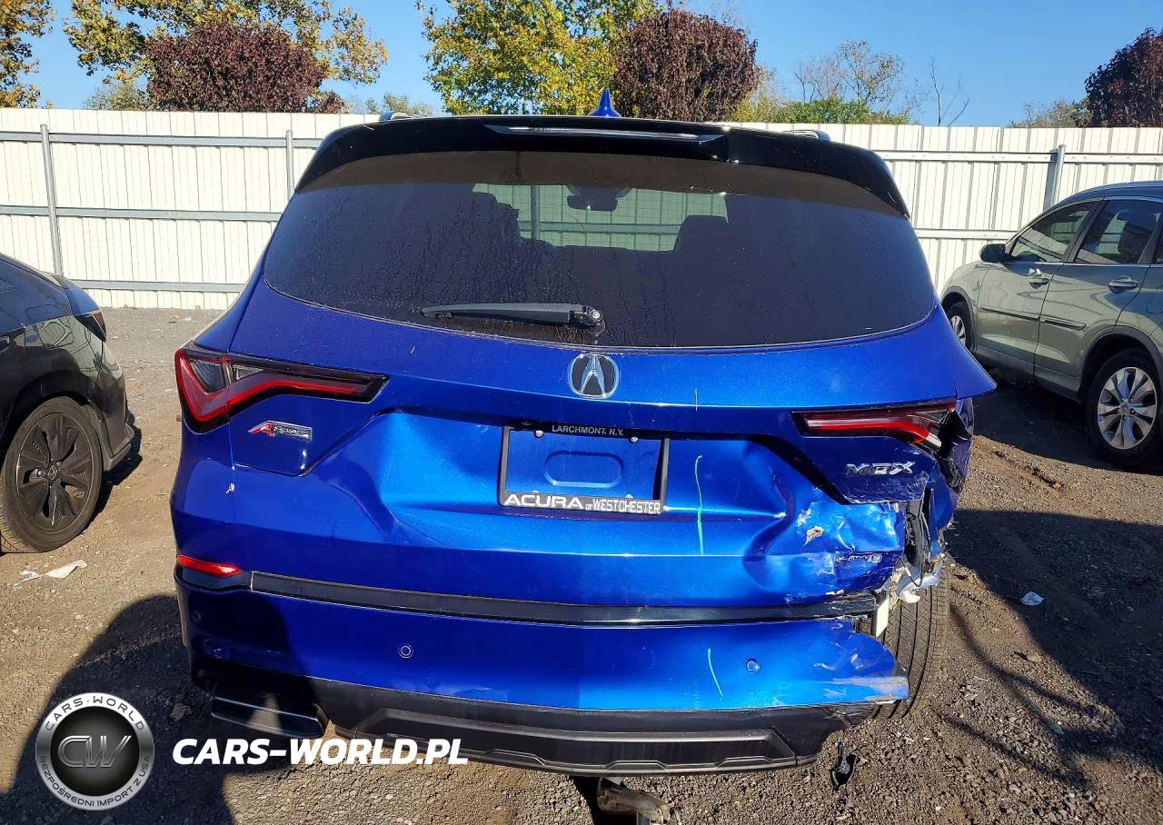 2025 Acura Mdx A-Spec Advance VIN:5J8YE1H9XSL002032 - 6