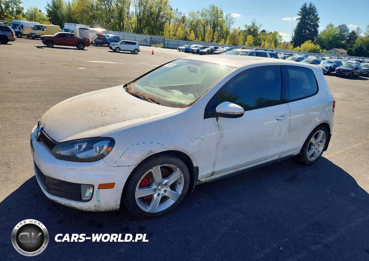 2013 Volkswagen Gti VIN:WVWFD7AJXDW061986 - 1