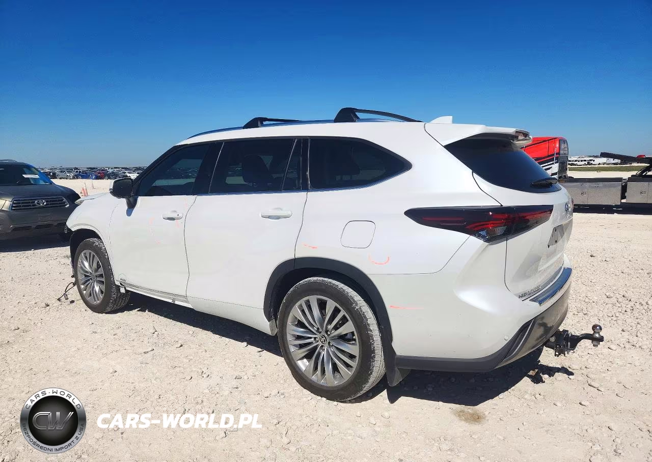 2025 Toyota Highlander Hybrid Platinum VIN:5TDEBRCH7SS673650 - 2