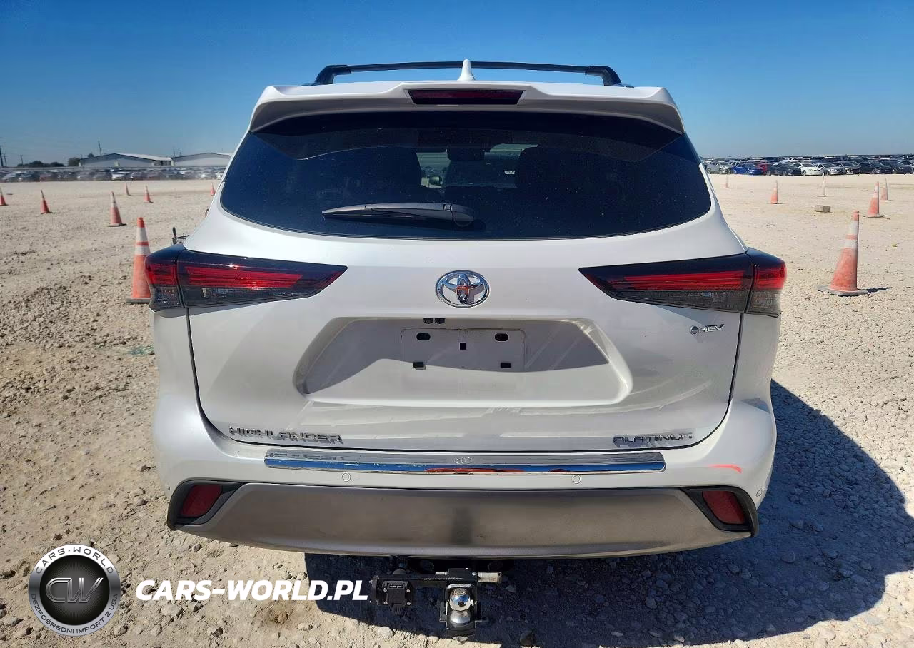 2025 Toyota Highlander Hybrid Platinum VIN:5TDEBRCH7SS673650 - 6