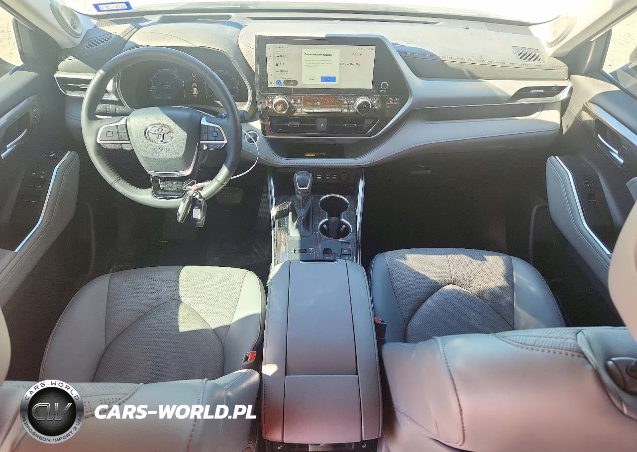 2025 Toyota Highlander Hybrid Platinum VIN:5TDEBRCH7SS673650 - 8