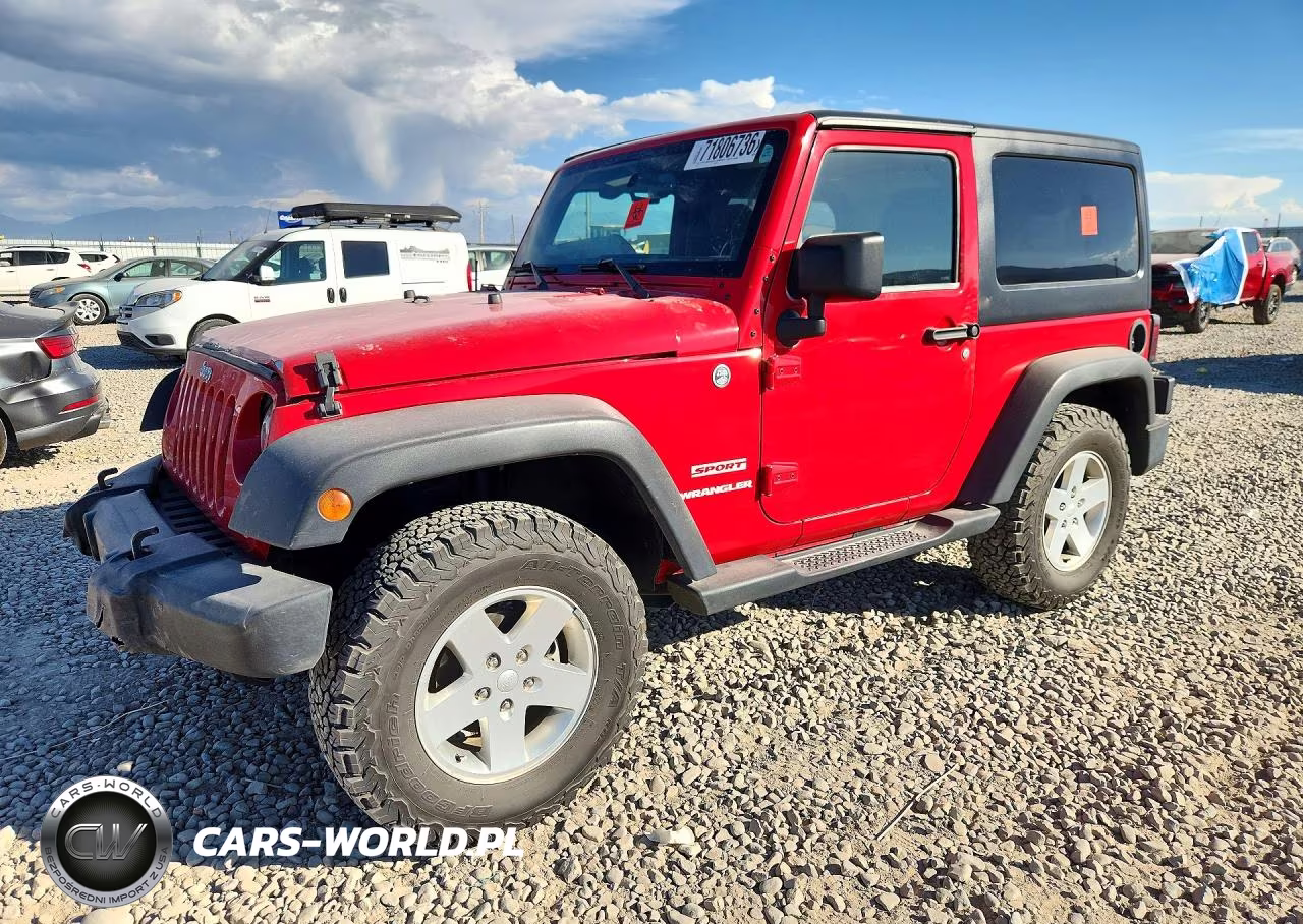 2012 Jeep Wrangler Sport VIN:1C4AJWAG5CL175900 - 1