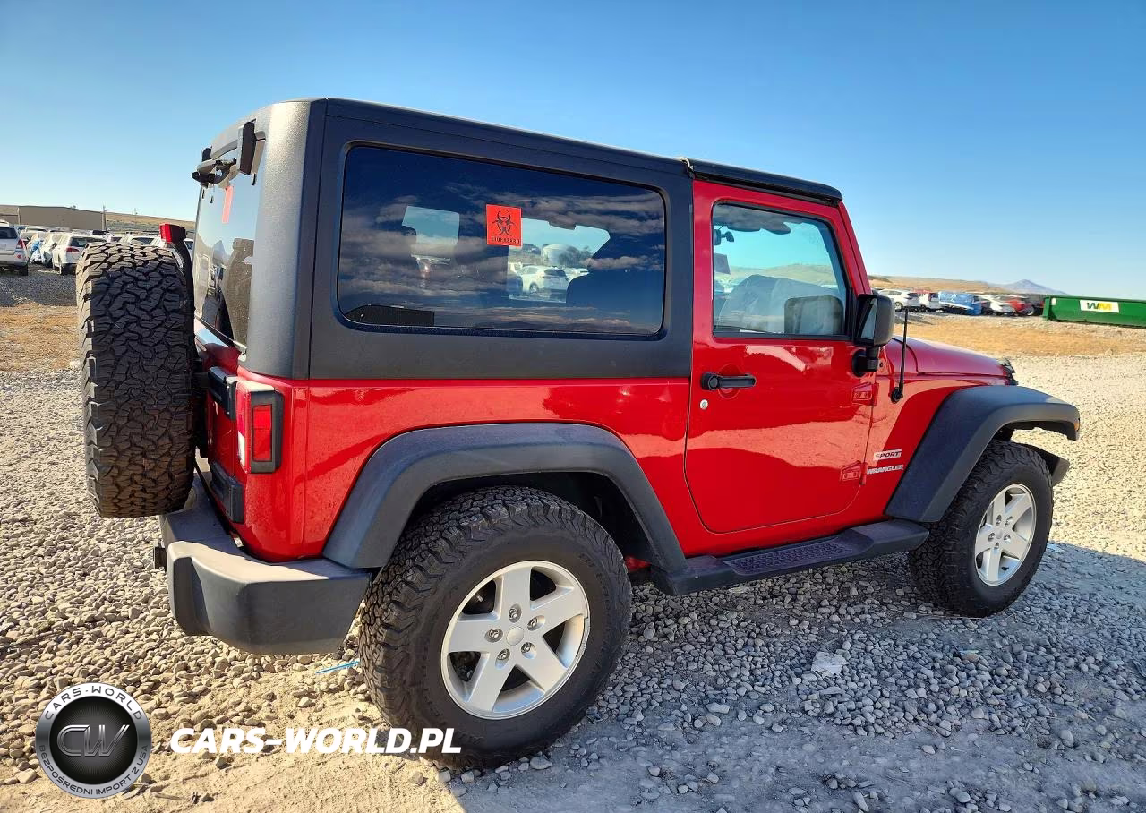 2012 Jeep Wrangler Sport VIN:1C4AJWAG5CL175900 - 3
