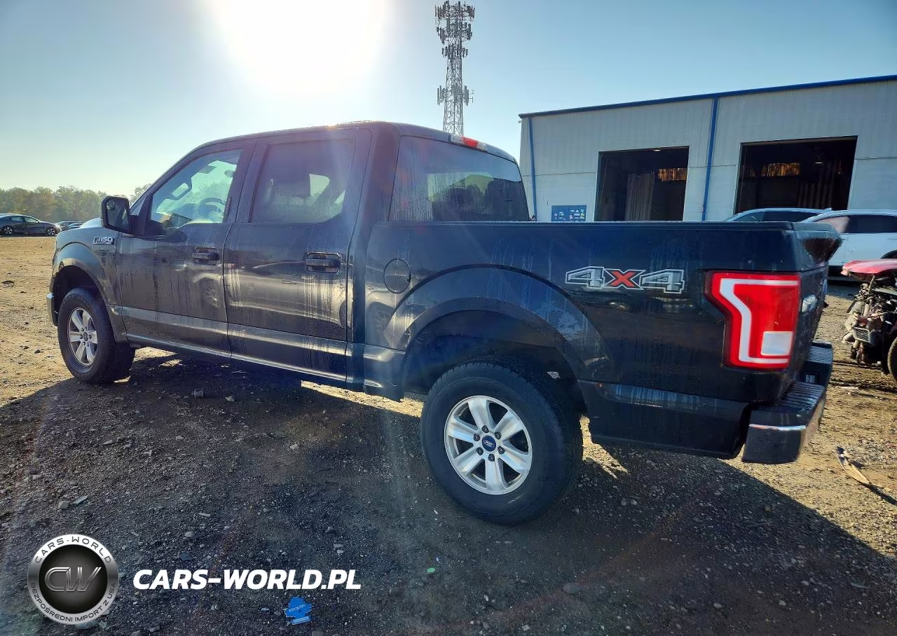 2017 Ford F150 Supercrew VIN:1FTEW1E82HFC05756 - 2
