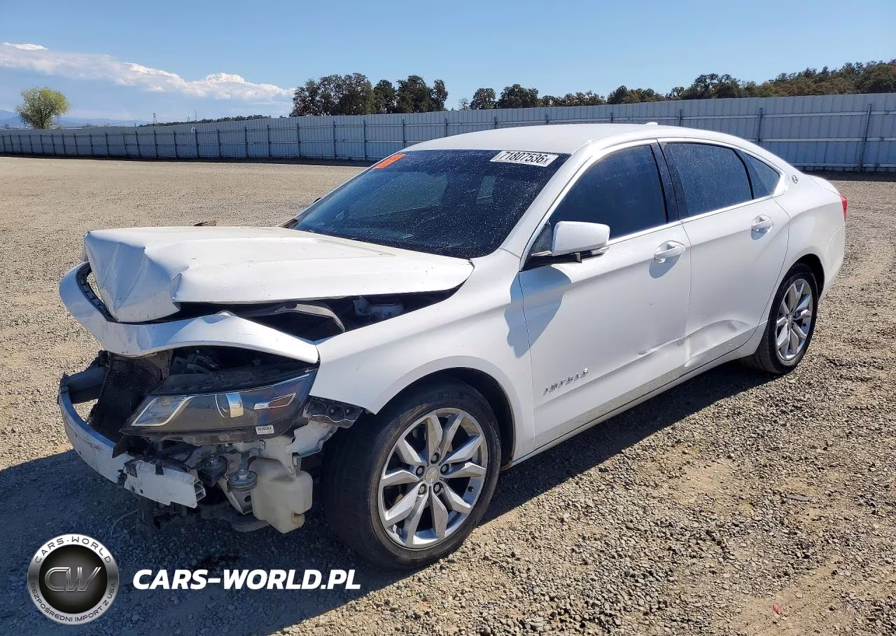 2016 Chevrolet Impala Lt VIN:2G1115S39G9142796 - 1