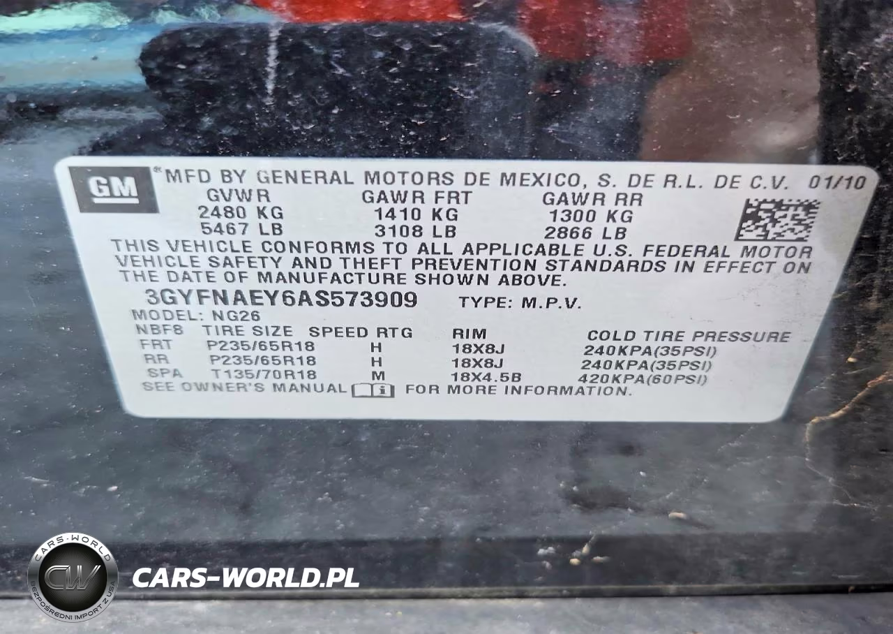 2010 Cadillac Srx Luxury Collection VIN:3GYFNAEY6AS573909 - 13