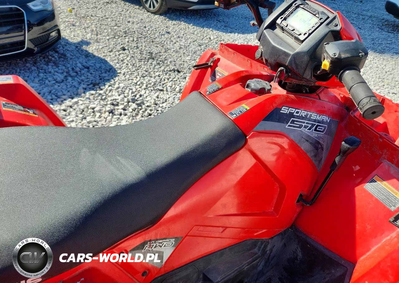 2018 Polaris Sportsman 570 Atv VIN:4XASEA579JA247929 - 5