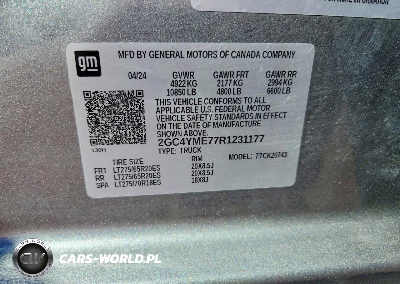 2024 Chevrolet Silverado K2500 Custom VIN:2GC4YME77R1231177 - 12