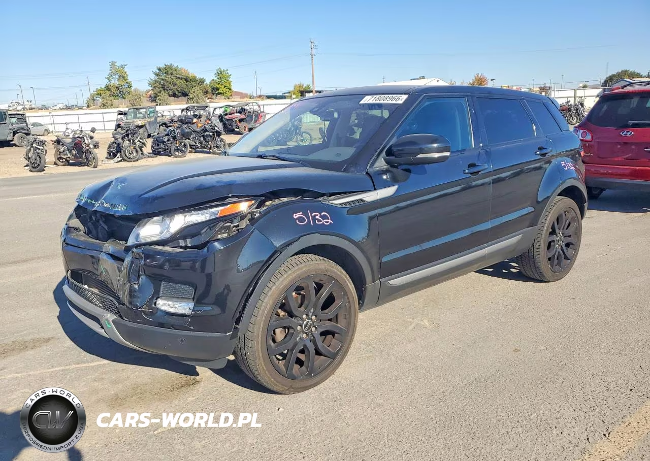 2012 Land Rover Range Rover Evoque Pure Plus VIN:SALVP2BG2CH611900 - 1