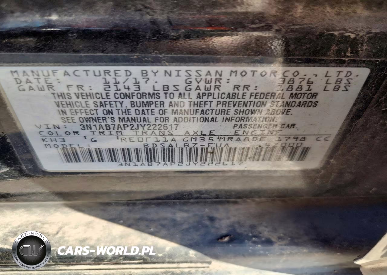 2018 Nissan Sentra S VIN:3N1AB7AP2JY222617 - 12