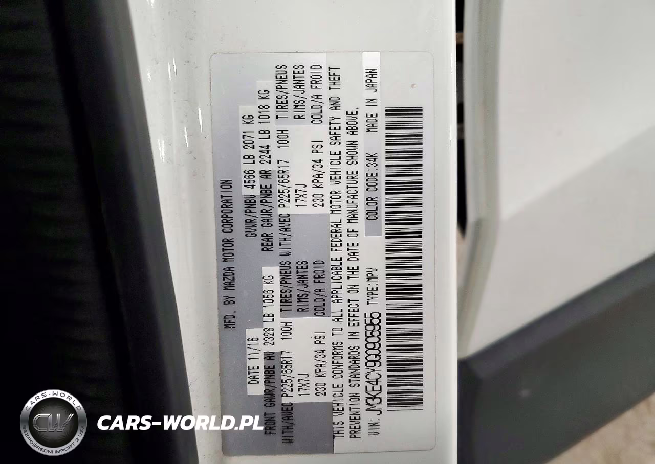 2016 Mazda Cx-5 Touring VIN:JM3KE4CY9G0905955 - 13