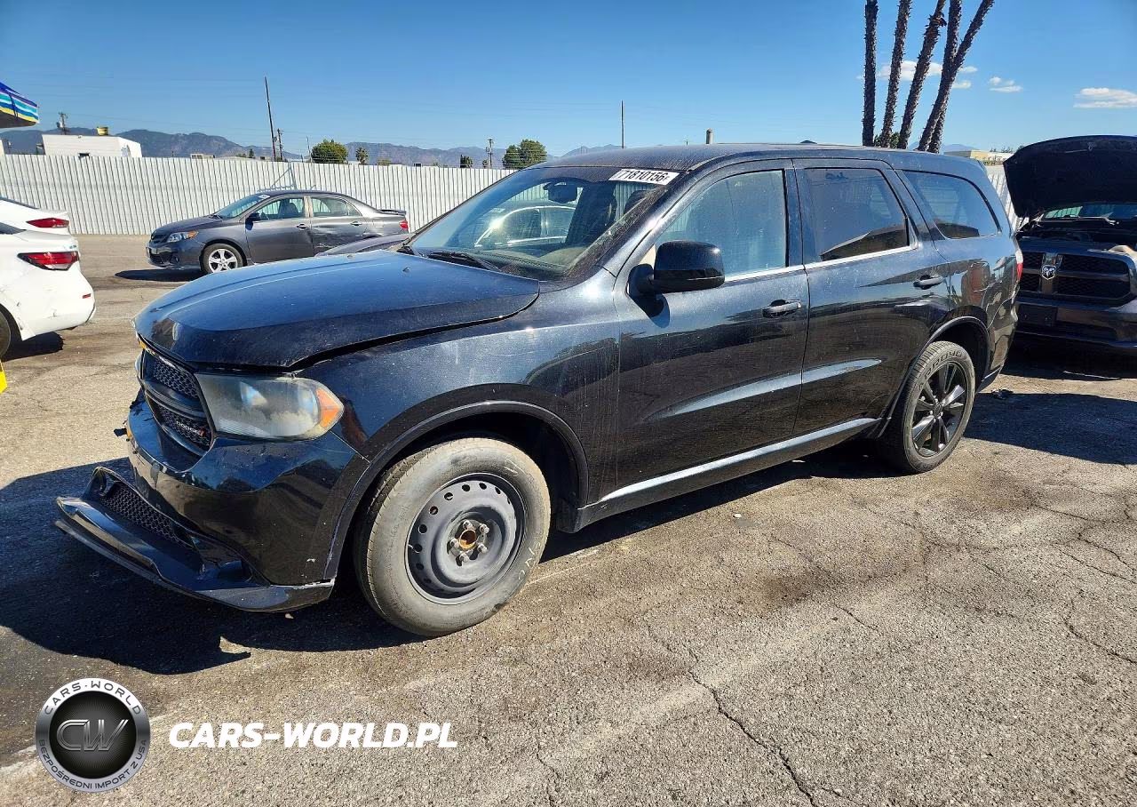 2013 Dodge Durango Sxt VIN:1C4RDHAG7DC667223 - 1