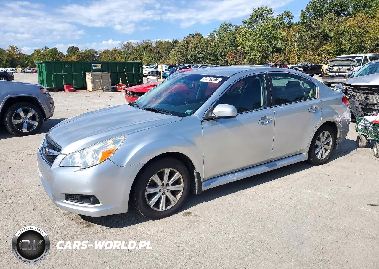 2012 Subaru Legacy 2.5I VIN:4S3BMBA62C3019681 - 1