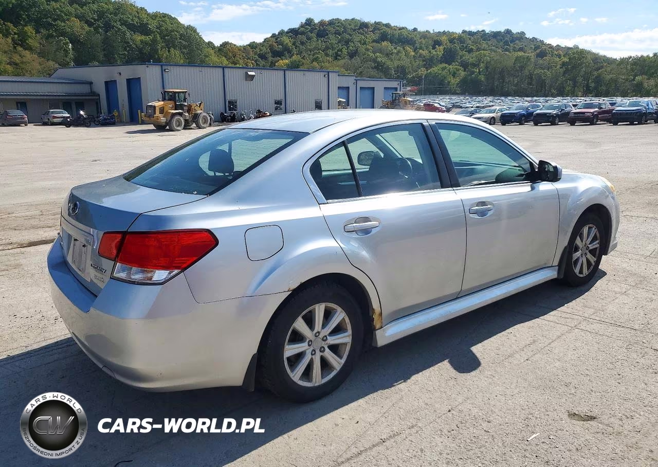 2012 Subaru Legacy 2.5I VIN:4S3BMBA62C3019681 - 3