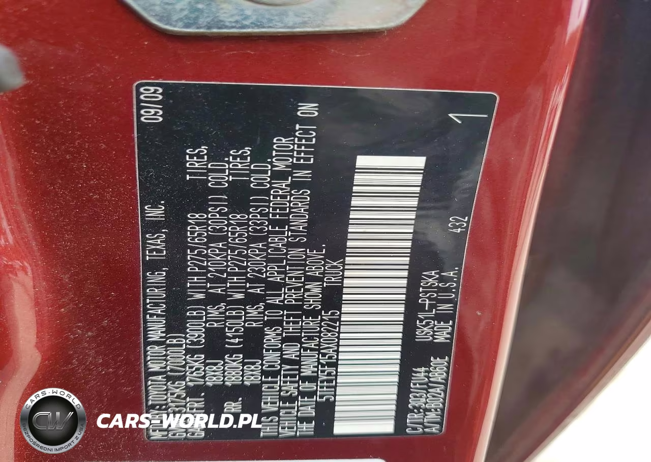 2010 Toyota Tundra Crewmax Sr5 VIN:5TFEY5F15AX082215 - 12
