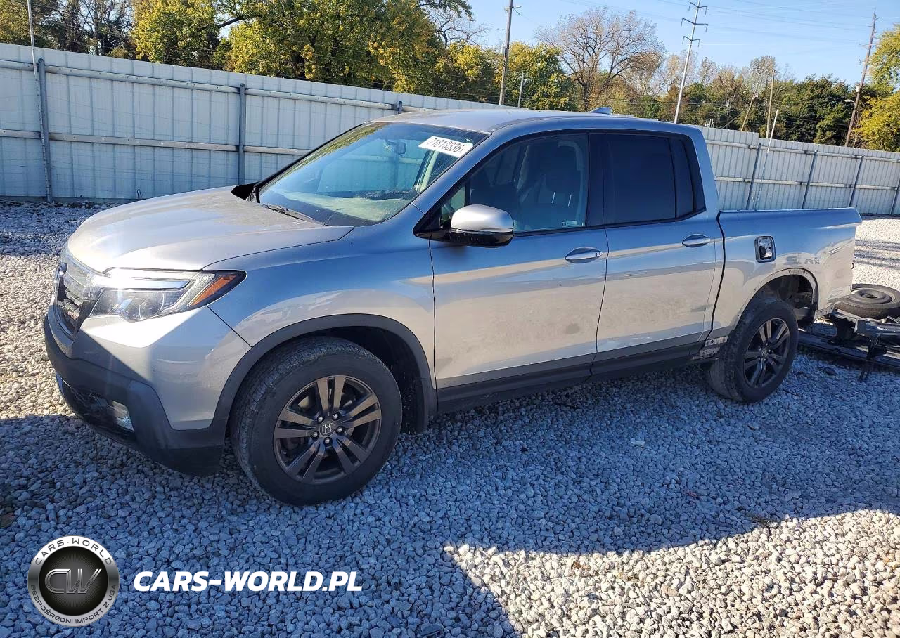 2019 Honda Ridgeline Sport VIN:5FPYK3F19KB041155 - 1
