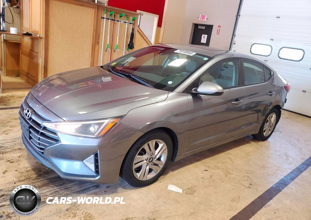 2019 Hyundai Elantra Value Edition VIN:KMHD84LFXKU874543 - 1