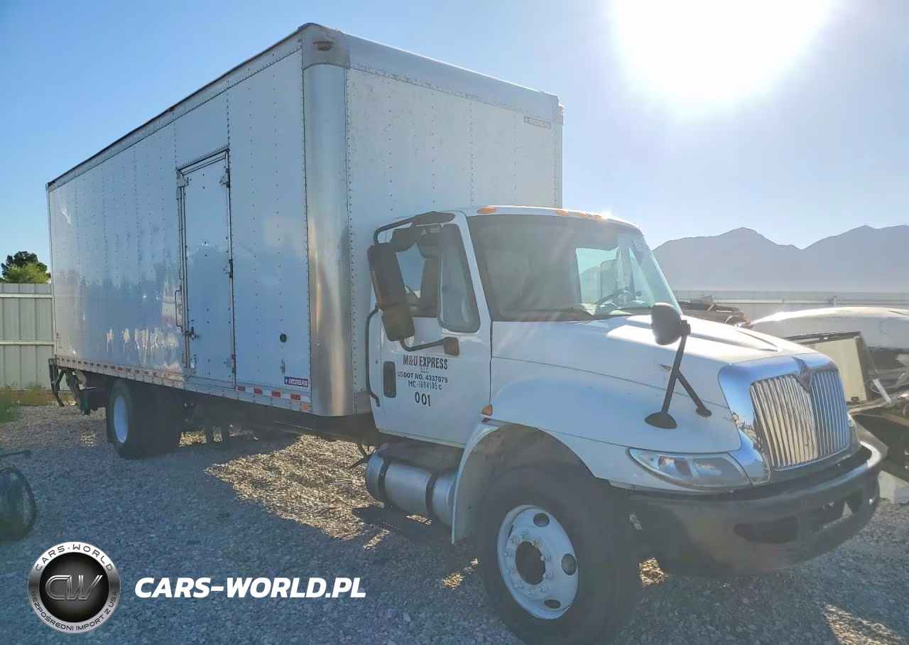 2018 International 4300 Box Truck VIN:1HTMMMML4JH098103 - 4