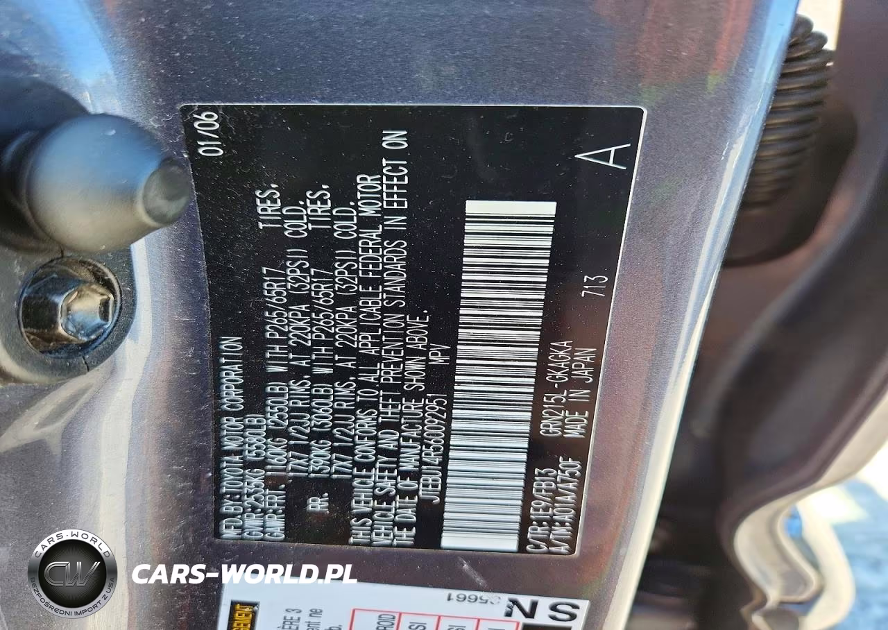 2006 Toyota 4Runner Sport Edition VIN:JTEBU14R560092951 - 12