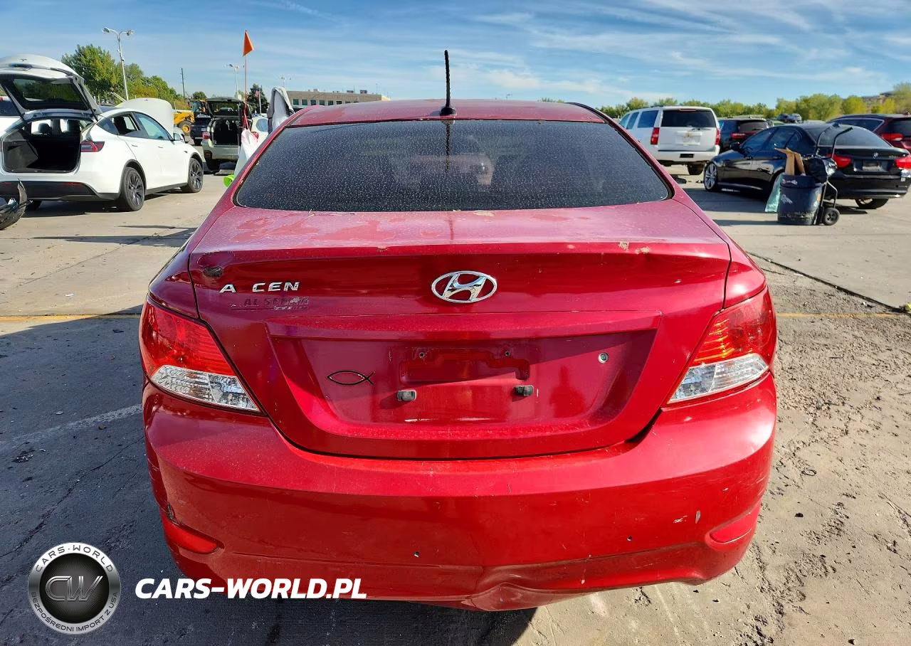 2013 HYUNDAI ACCENT GLS VIN:KMHCT4AE7DU450955 - 6