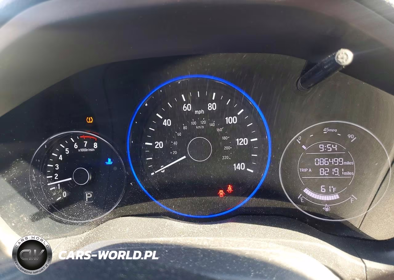 2019 Honda Hr-V Lx VIN:3CZRU5H33KM723035 - 9