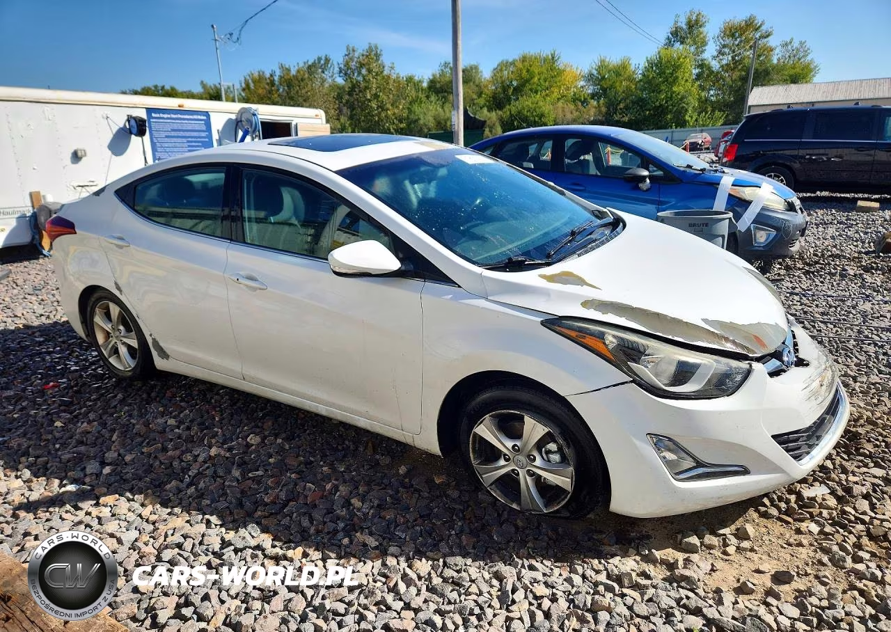2016 Hyundai Elantra Value Edition VIN:5NPDH4AE3GH668206 - 4