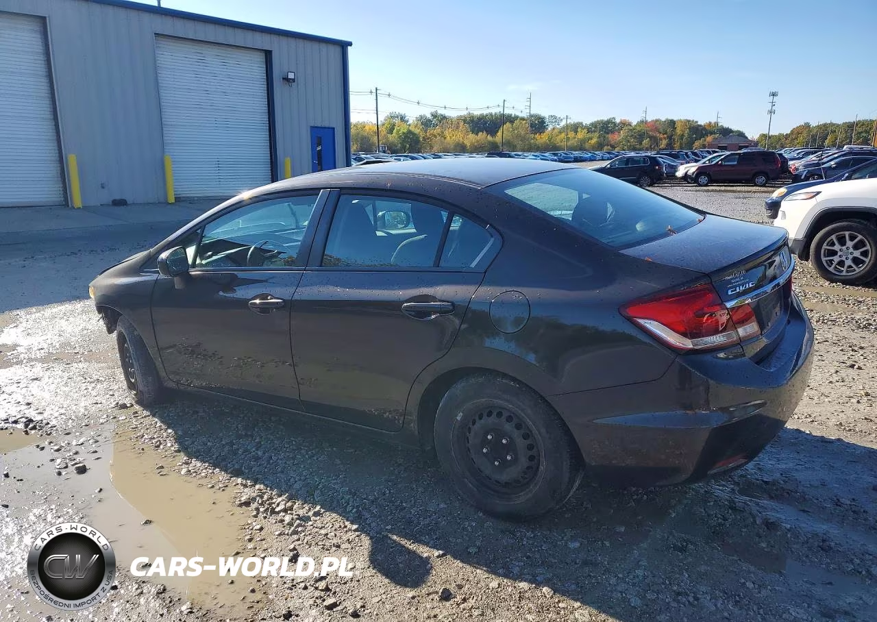 2014 Honda Civic Lx VIN:2HGFB2F58EH519255 - 2