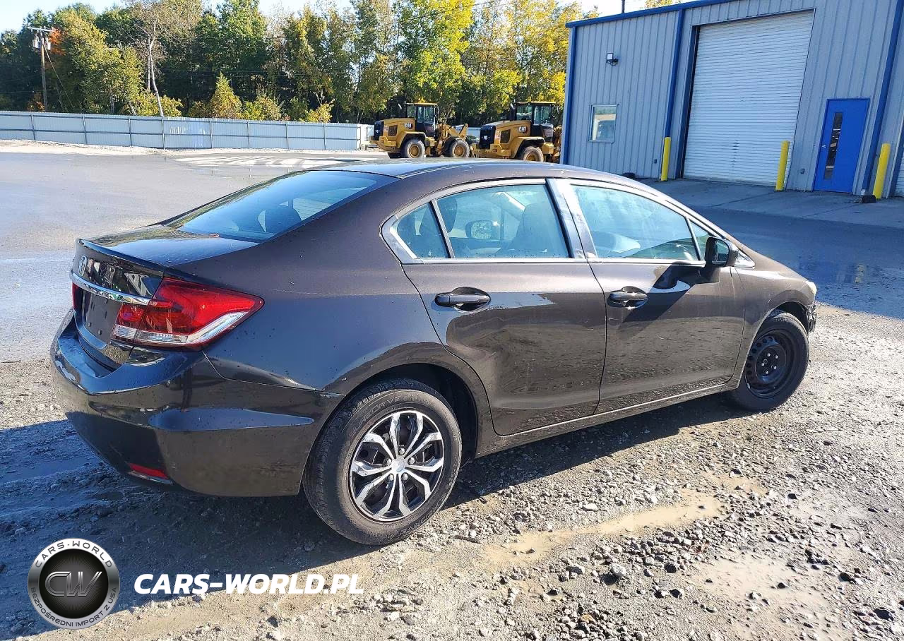 2014 Honda Civic Lx VIN:2HGFB2F58EH519255 - 3
