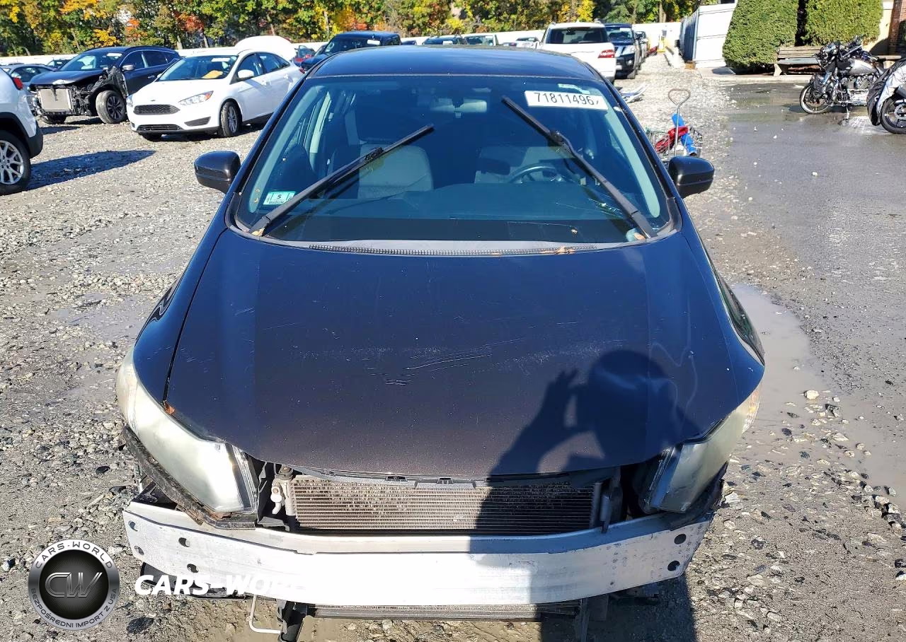 2014 Honda Civic Lx VIN:2HGFB2F58EH519255 - 5