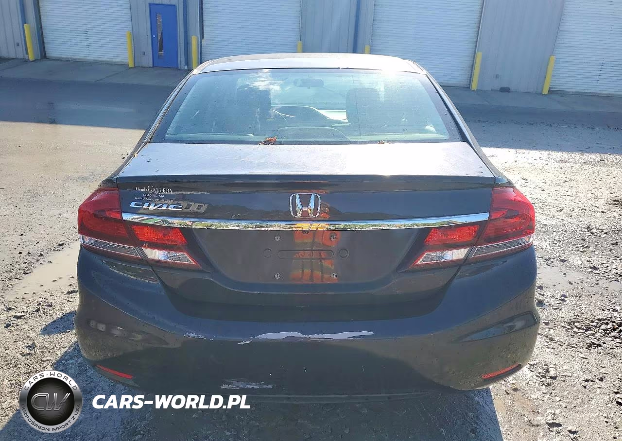 2014 Honda Civic Lx VIN:2HGFB2F58EH519255 - 6
