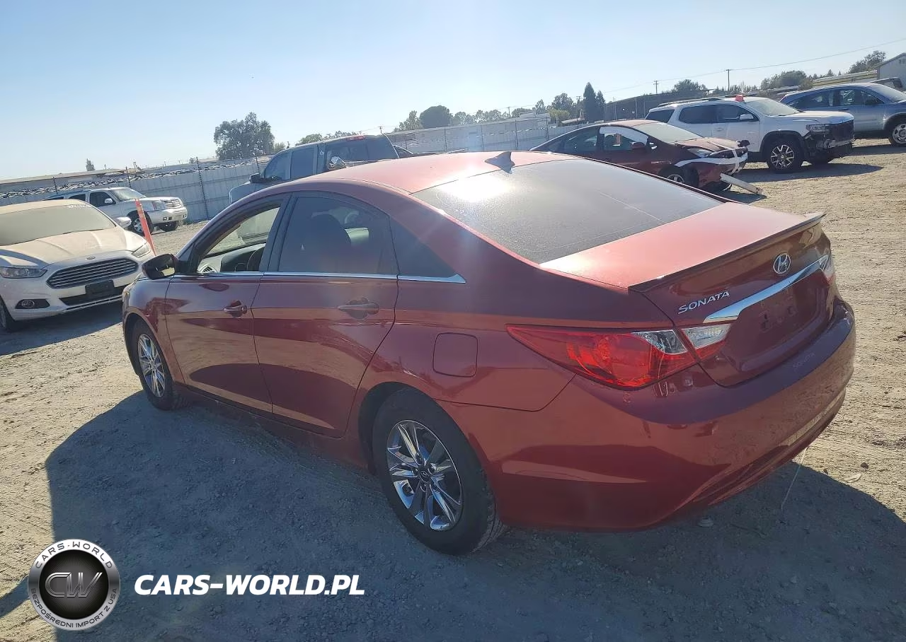 2013 Hyundai Sonata Gls VIN:5NPEB4AC5DH606449 - 2