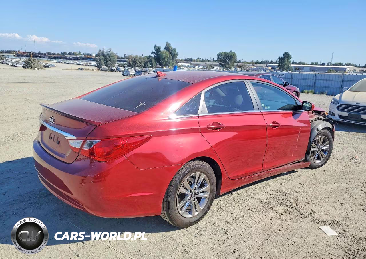 2013 Hyundai Sonata Gls VIN:5NPEB4AC5DH606449 - 3