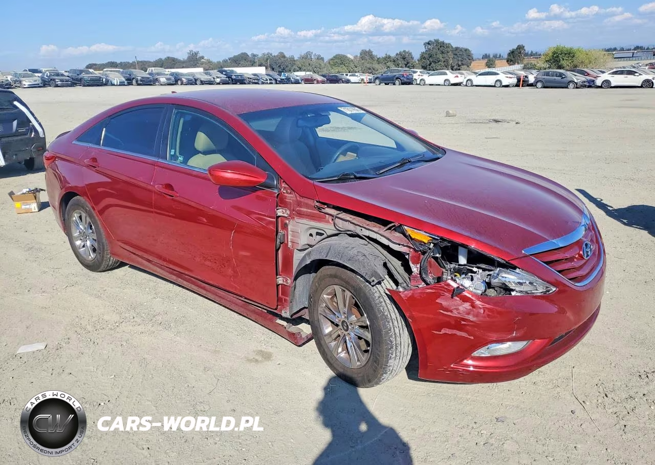 2013 Hyundai Sonata Gls VIN:5NPEB4AC5DH606449 - 4