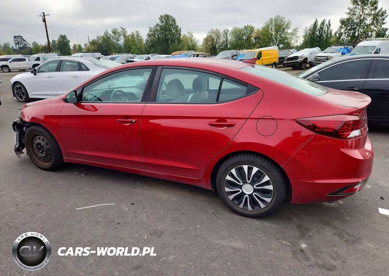 2019 Hyundai Elantra Sel VIN:KMHD84LF8KU737097 - 2
