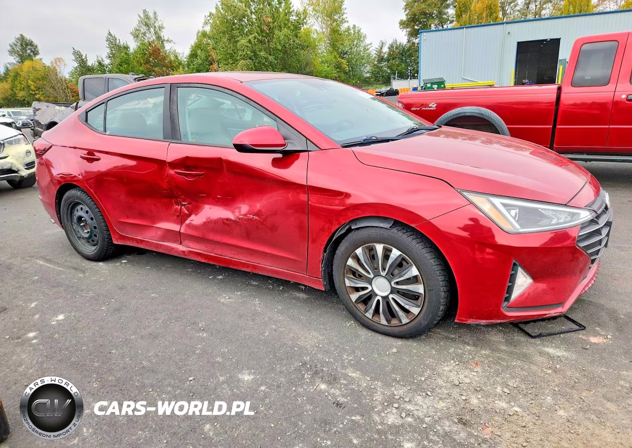 2019 Hyundai Elantra Sel VIN:KMHD84LF8KU737097 - 4