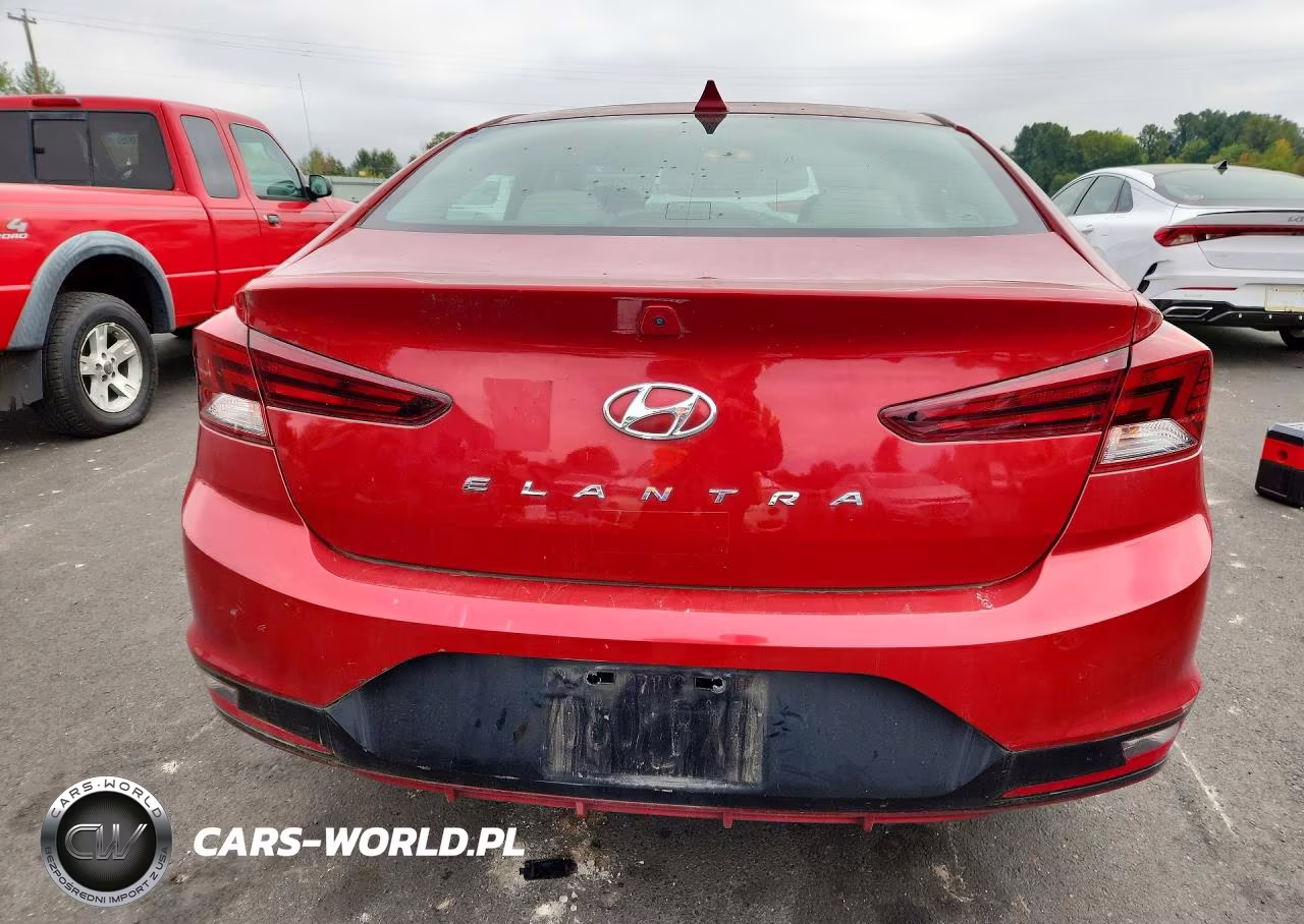 2019 Hyundai Elantra Sel VIN:KMHD84LF8KU737097 - 6