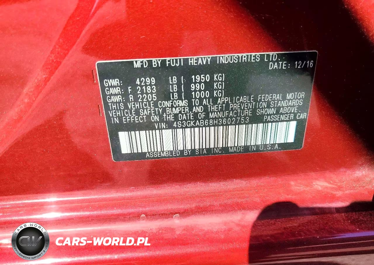 2017 Subaru Impreza Premium VIN:4S3GKAB68H3602753 - 12