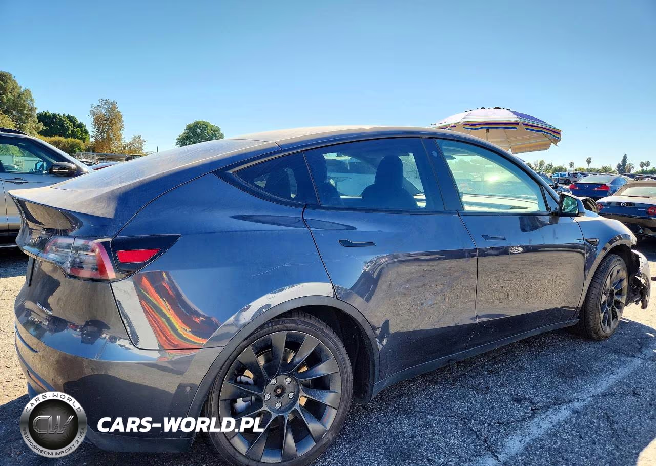 2022 Tesla Model Y VIN:7SAYGDEE9NF355870 - 3