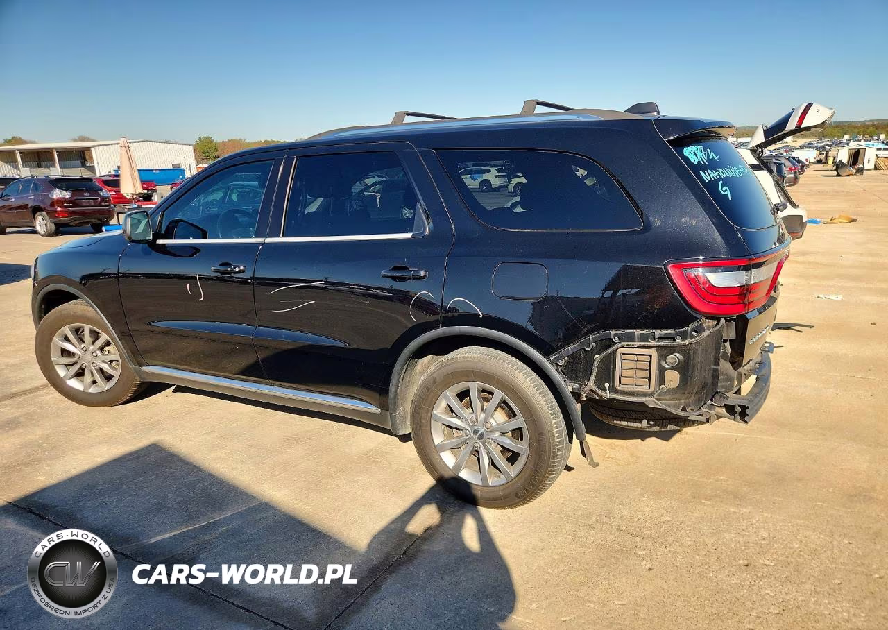 2017 Dodge Durango Sxt VIN:1C4RDHAG7HC869887 - 2