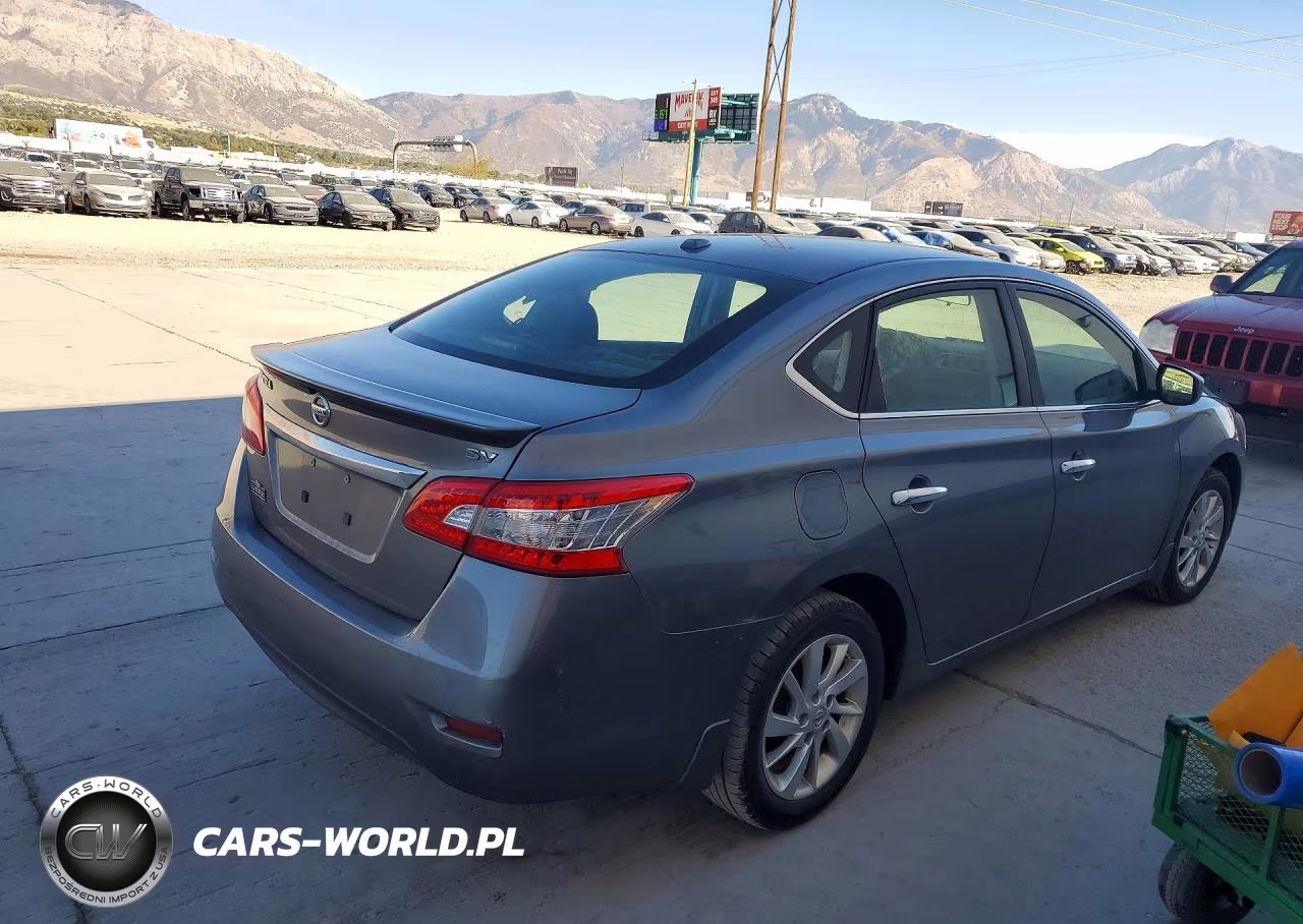 2015 Nissan Sentra Sv VIN:3N1AB7AP8FY241728 - 3