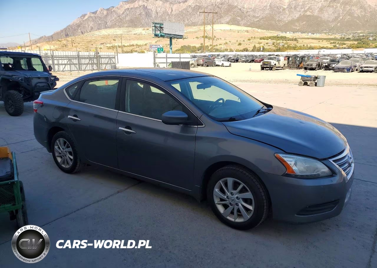 2015 Nissan Sentra Sv VIN:3N1AB7AP8FY241728 - 4
