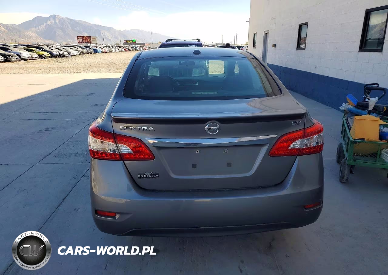 2015 Nissan Sentra Sv VIN:3N1AB7AP8FY241728 - 6