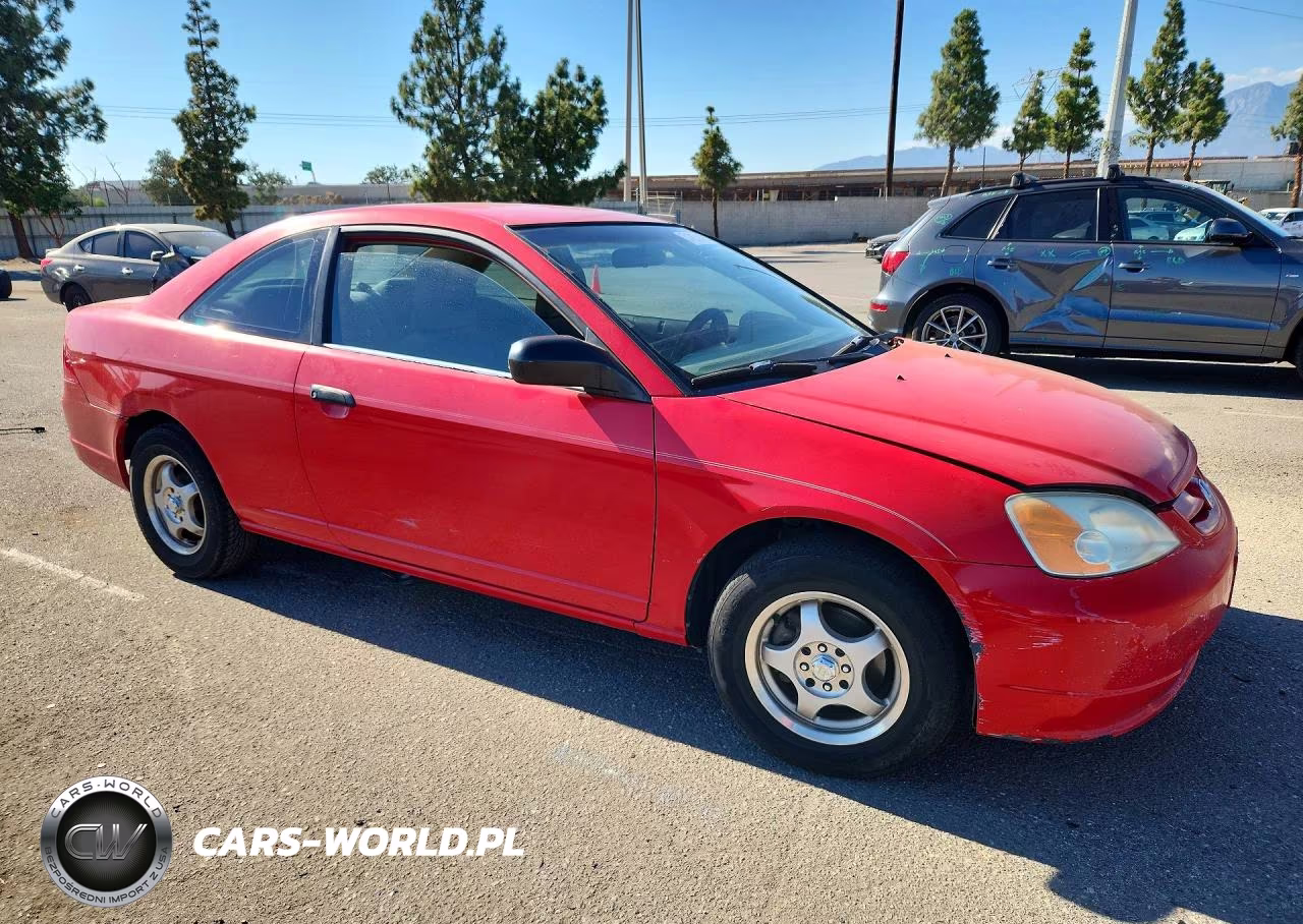 2001 Honda Civic Lx VIN:1HGEM22581L077487 - 4